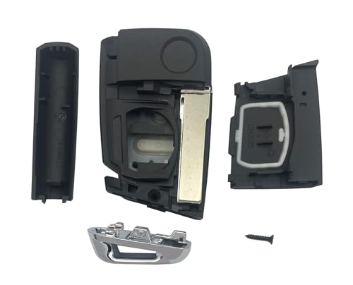 Coque de clé pour télécommande VW - Boîtier rabattable 4 boutons haute résistance