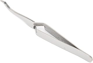 Orthodontic Tweezers Dental Bracket Placement Forcep Pliers, Stainless Steel Bracket Tweezers Professional Bracket Gripper Plier Dental Braces Removal Pliers Anti Corrosion for Upper Bracket