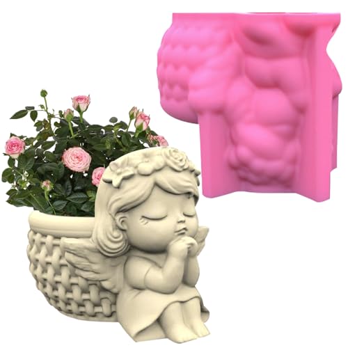 【Dimensioni moderate】Lo stampo in silicone per vasi da fiori misura 7,5*7,5*9,7 cm. Con questo stampo in silicone, è possibile progettare vasi da fiori nel proprio stile. È anche una scelta pratica per la decorazione della casa, per aggiungere bellezza e stile alla scrivania, al patio, al balcone o al giardino.