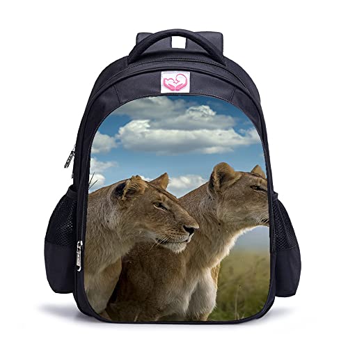 Sac à dos imprimé en 3D motif Lion, le cadeau parfait pour enfants et ados