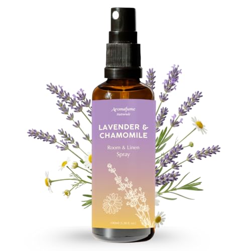 Image of Lavender & Chamomile Air Freshener Spray for Room & Linen 100ml, Aromafume