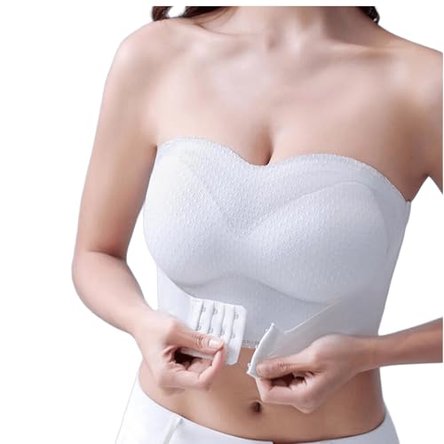 Women's Strapless Bras See Through Sheer Lace Non Padded Underwired Multiway Bra