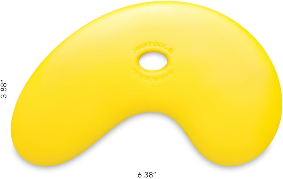 Mudtools Polymer Large Bowl Rib Yellow