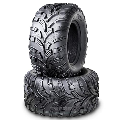 WANDA Set of 2 New ATV/UTV Tires 25x11-12 /6PR...