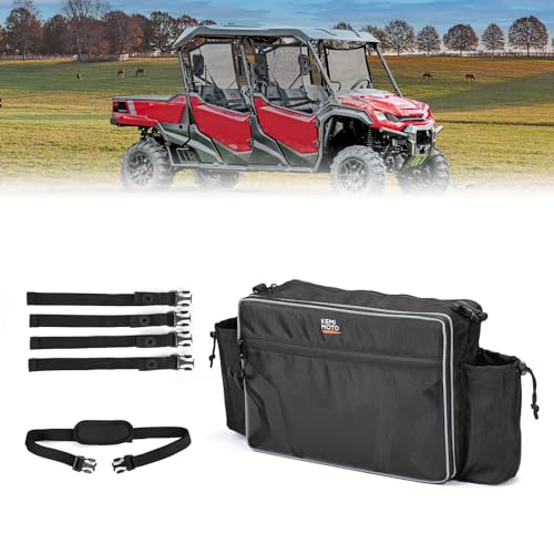 Bolsa de almacenamiento para jaula de rollo UTV KEMIMOTO, dimensiones 13" x 9", bolsa trasera para asiento de 1680D | Compatible con Polaris Ranger/RZR/Pioneer/Talon/Can-Am Defender/Teryx krx4/Mule (solo para vehículos de 4 puertas) miniatura 2