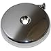 Bathtub Overflow Plate, Chrome Plated