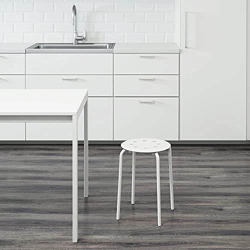 Image of Marius Durable Stool- 45 cm - by STOCKLAND (White 45 cm) (Steel,Polypropylene plastic)