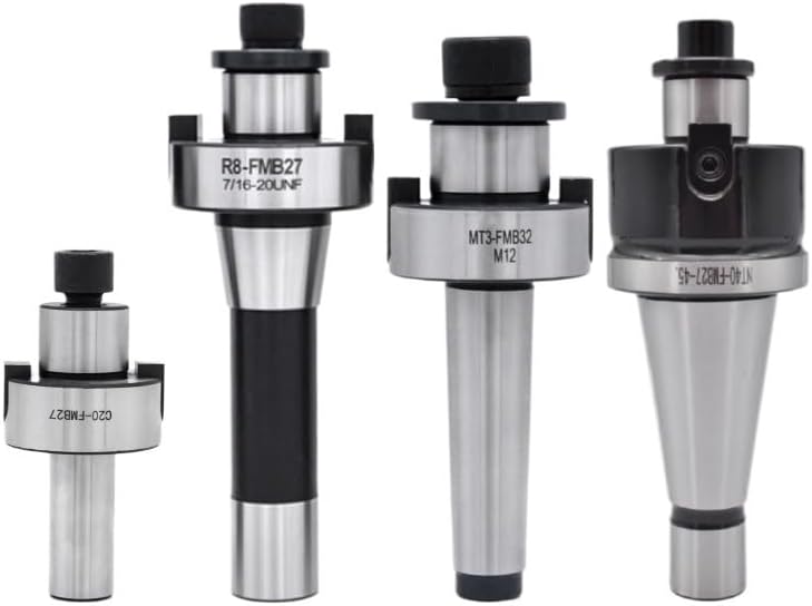 1pc CNC Face Endmill Adapter R8 FMB MT2 MT3 MT4 FMB22 FMB27 BT30 NT30 Arbor Shell Mill Tool Holder Drawbar CNC Machine Tools(C32-FMB32)