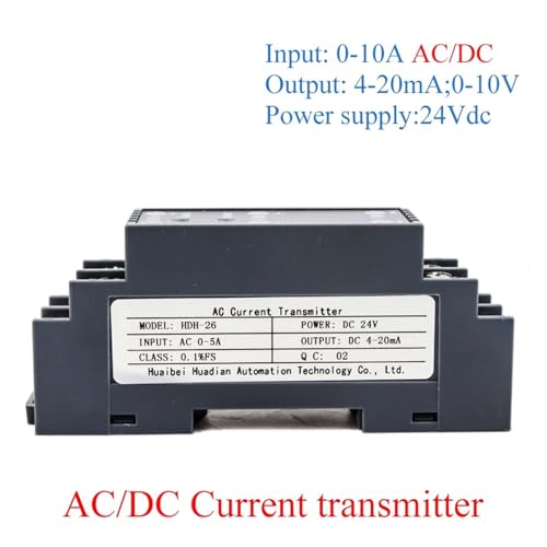 Transformador de corriente CA evita ruidos eléctricos convirtiendo señal a 0-10V 5