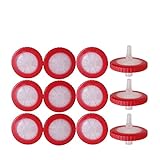 Non-sterilized Hydrophobic PTFE Syringe Filters Diameter 33mm Pore Size 0.45μm for Industrial Filtration [Pack of 100] by Allpure Biotechnology (PTFE-33mm-0.45μm)