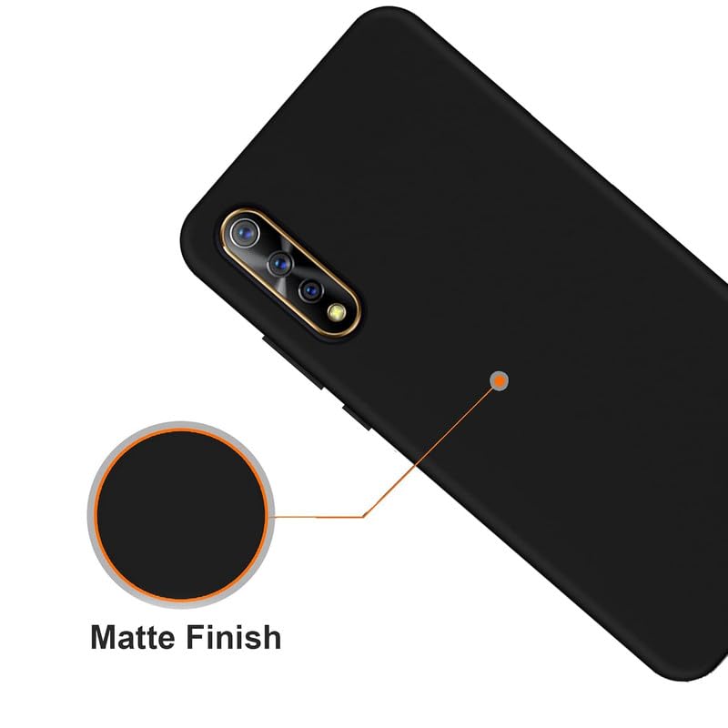 Image of Helix Hybrid Light Slim Shockproof Silicone TPU Anti Slip Scratch Resistant Back Case Cover for Vivo S1 / Vivo 1907 - Candy