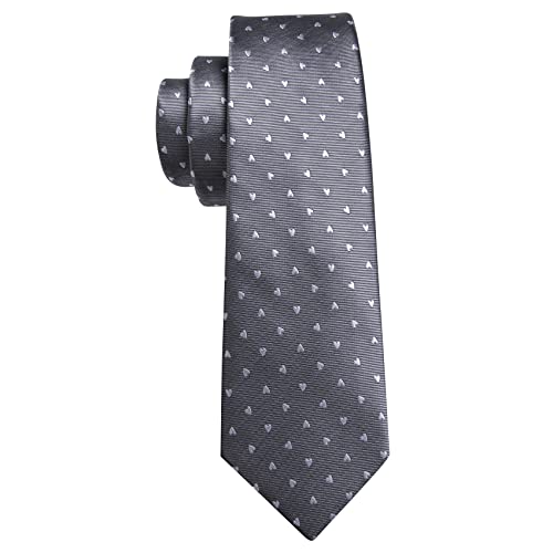 Image of Barry.Wang Fun Animal Ties for Men Designer Handkerchief Cufflink WOVEN Casual Necktie Set Festival