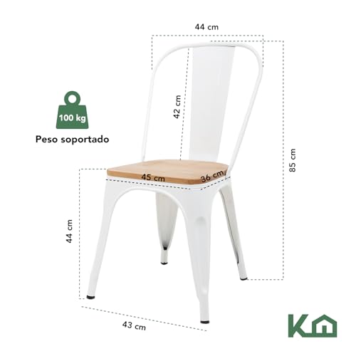 La Mejor Selección de Sillas Tolix - los más vendidos. 24 Imagen adicional