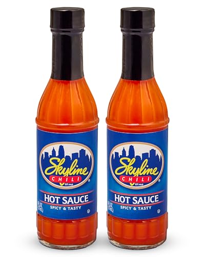 Skyline Chili Hot & Spicy Sauce – Authentic Cincinnati Restaurant-Style Secret Recipe with...