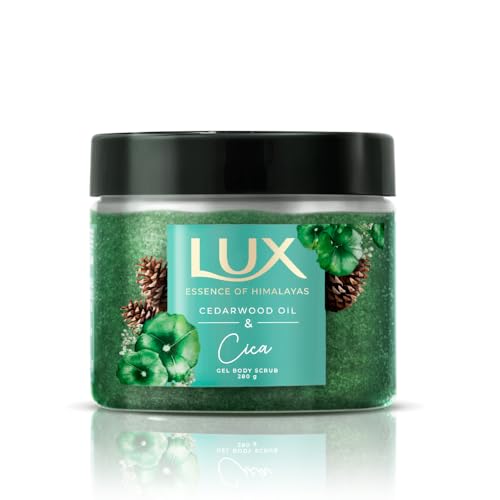 Image of Lux Essence of Himalayas Cedarwood Oil & Cica Gel Body Scrub 280 gm