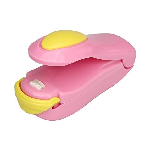 Dantazz 2in 1 tragbarer Mini-Hand-Folienschweißgerät, Mini Bag Sealer, Hand-Folienschweißgerät, Mini Folienschweißgerät Handlicher Tüten Verschweißer Cover