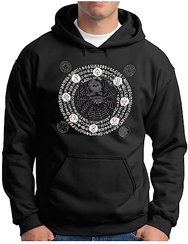 Sweat à capuche Spider Symbol OM3 Idéal pour Vos Concerts Métal