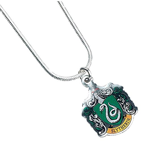 Carat - HARRY POTTER Collar con Colgante Slytherin, verde, one size