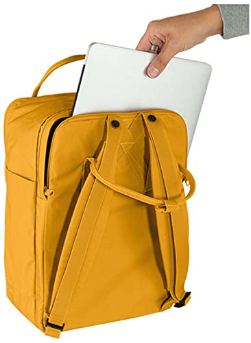 Fjällräven Unisex Kånken Laptop 13' Rucksack, Ochre, One Size