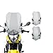 Front Wind Deflectors 40x37cm Clear Compatible with Automotive Motorcycle Parts MT07 MT09 CBR600RR CB1000R GXSR 600 750