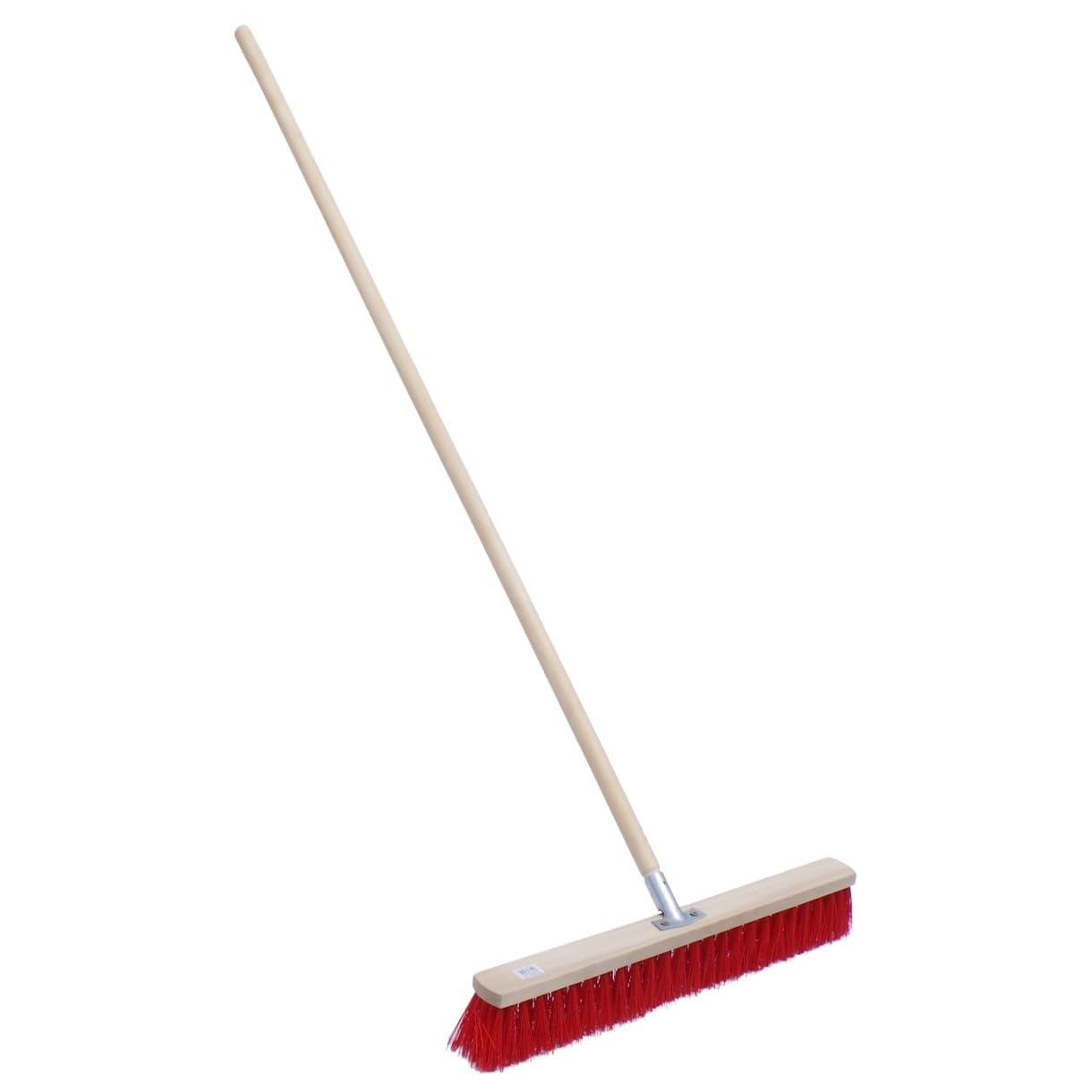 Kolor 2 STK. Straßenbesen Industriebesen Kehrbesen, wählbare Breiten Gartenbesen, Besen für Straßen, Draußen, Hof & Garten, PVC Borsten, Metall-Stielhalter verschraubt (40 cm mit 150 cm Stiel)