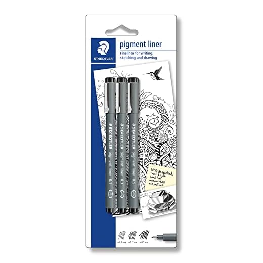 Penne STAEDTLER Pigment Liner Set 3
