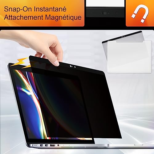 Filtre de confidentialité pour MacBook Pro 13 au bureau