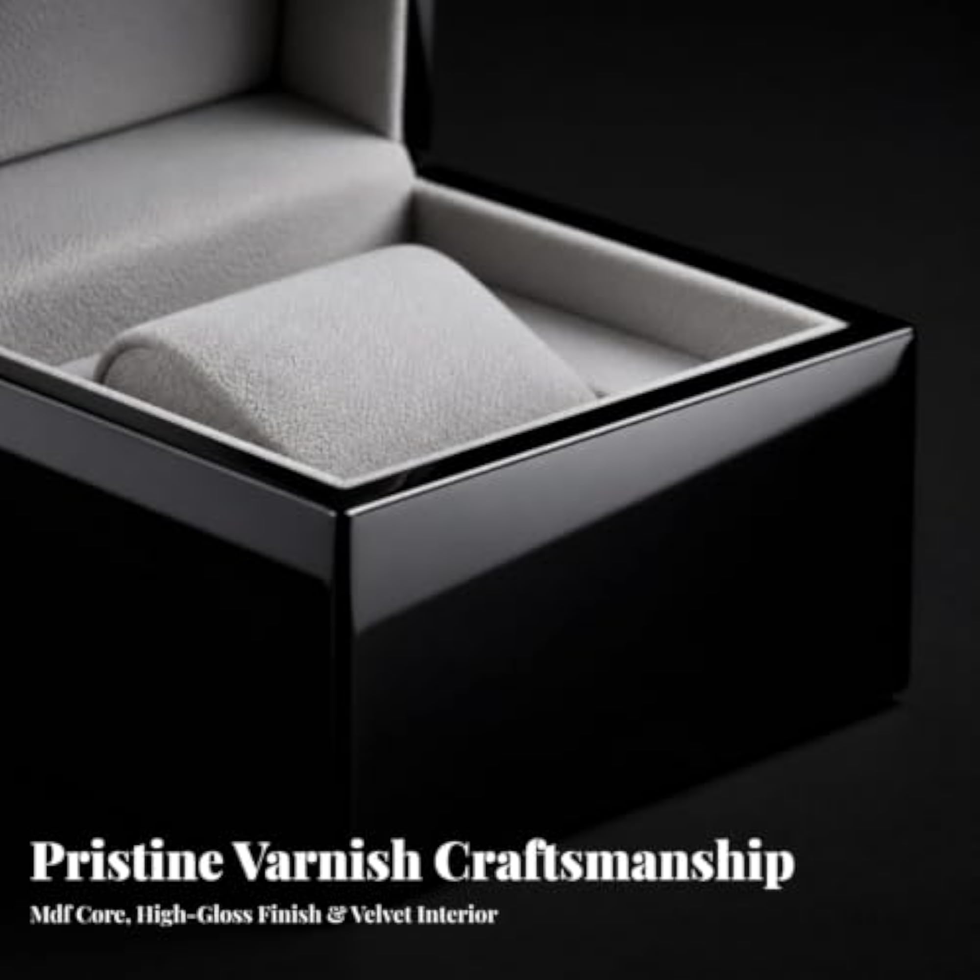 Luxury Watch Gift Box with Cushion, High-End Design