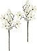 Produktbild Künstlicher Magnolienzweig Kunstblume Magnolie Bündel Kunstpflanze Zweig Raumdeko Zarte Frühlingsdeko Dekozweig Ast Einzelblume Knospen Blüten Hochzeit Bouquet Decor Seidenblumen Kunstblume Kunstzweig