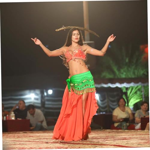 Skirt Cinto De Pirata De Balé Lenços De Dança De Dança Do Ventre Lenço De Pescoço Para Mulheres Quad