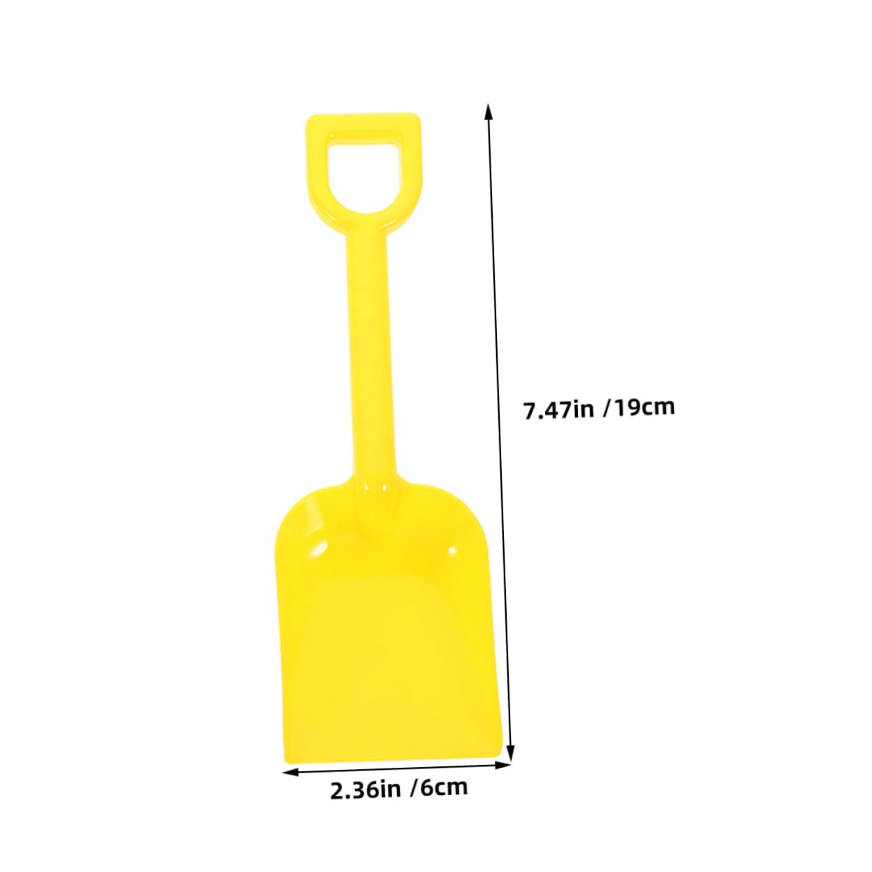 LIOOBO 8PCS Set Beach Sand Digging Shovels Plastic Garden Tools for Outdoor Play for Treasure Hunting and Creativity Development Beach Park