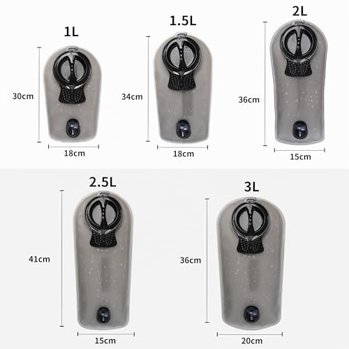 Unigear Poche à Eau d'Hydratation sans BPA pour Randonnée Vélo Camping – vue 6