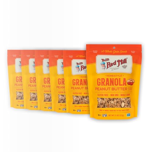 Image of Bob's Red Mill Peanut Butter Homestyle Granola, 11oz (6 Count)