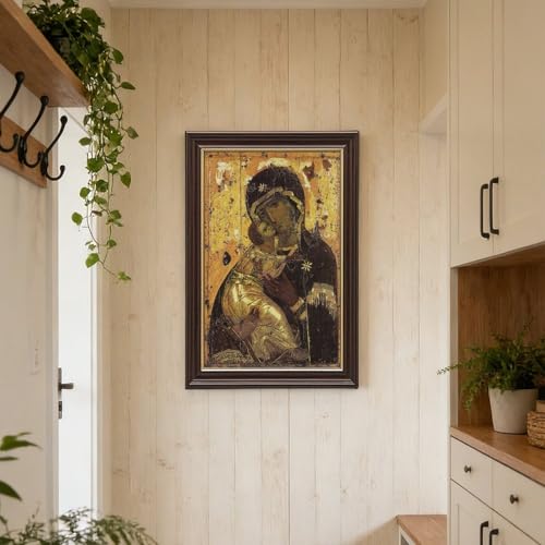 Cadre Jésus Christ Pantocrator Toile pour Mur Vide - 6