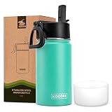 koodee Kids Water Bottle-12 oz Stainless Steel Double Wall Vacuum Insulated Water Bottle for School-