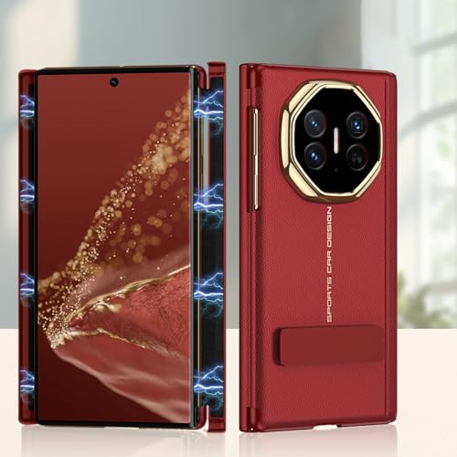 Étui Huawei Mate XT antichoc en cuir avec protection charnière - 6