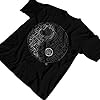 Fancy A Snuggle Mens Electric Technology Yin-Yang T-Shirt Black XXX-Large #2