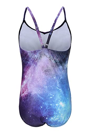 Image of Moon Tree Girls One Piece Swimsuits Ruffle Swimwear Beach Bathing Suit 2-14 Years