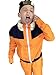 DAZCOS Child Size for Uzumaki Shippuuden Kids Cosplay Costume (Medium)
