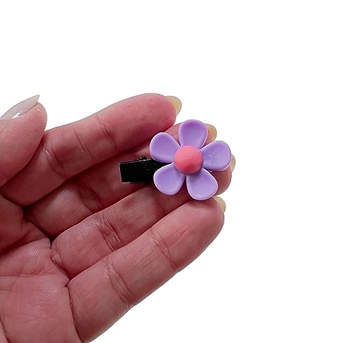 Kit C/ 28 Presilhas Meninas Prendedor de Cabelo Sortidas Bico de Pato Tic Tac Laço Flor Etc (Modelo