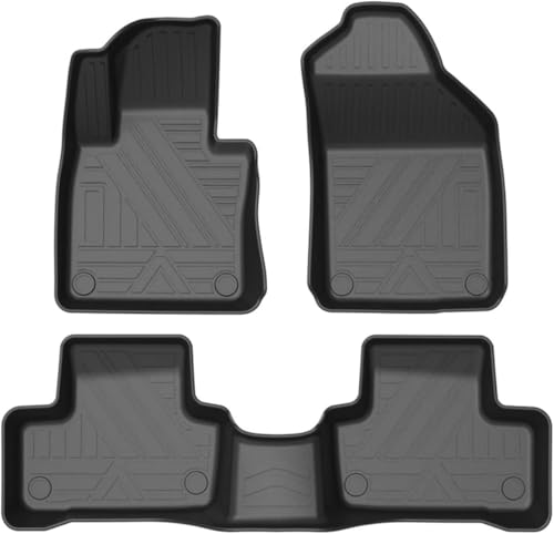Tapis de pour sol de voiture Acura RL anti-glisse noir 2006-2010