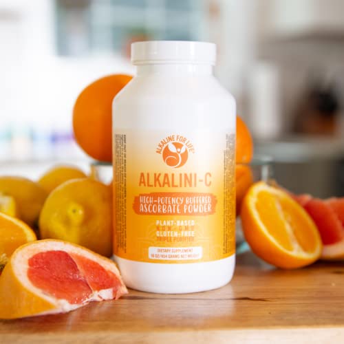 Alkalini-C | Tasty Plant Based Vitamin C| Gmo Free| Potent Alkalizing Antioxidant| Not Synthetic Ascorbic Acid|Organic Base #TOP2