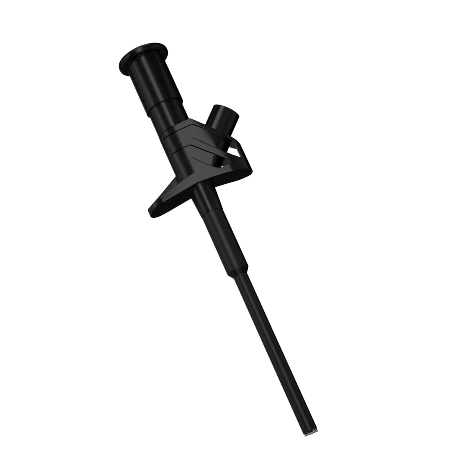 Insulation Test Clip Hook Multimeter Heavy Duty Professional 4mm Banana Plug Black-image-8