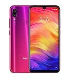 Camera Xiaomi Redmi Note 7 Smartphones de 6.3\'\' Pantalla Completa, 4GB RAM + 128GB ROM, Snapdragon 660 procesador Octa-Core, 13MP Delantero y 48MP + 5MP Doble cámara Trasera Teléfonos móviles (Nebula Rojo)