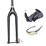 carbon cyclocross fork v brake ★ Steuerrohrlänge: 300mm; Schaftrohrdurchmesser: 28,6 mm = 1-1 / 8 Zoll verjüngt; Räder: 29 