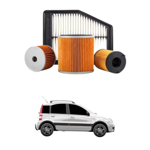 Kit Tagliando Fiat 500 Panda 1.2 Benzina - Include Filtri E Olio Motore Selenia K 5W-40