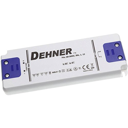 Dehner Elektronik LED 12V 150W-MM LED-Trafo Konstantspannung 132 W 0 - 11 A 12 V DC Möbelzulassung 1 St
