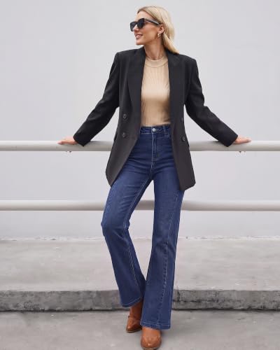 Utyful Bootcut Jeans for Women High Waisted Stretchy Trendy Denim Pants - image 2