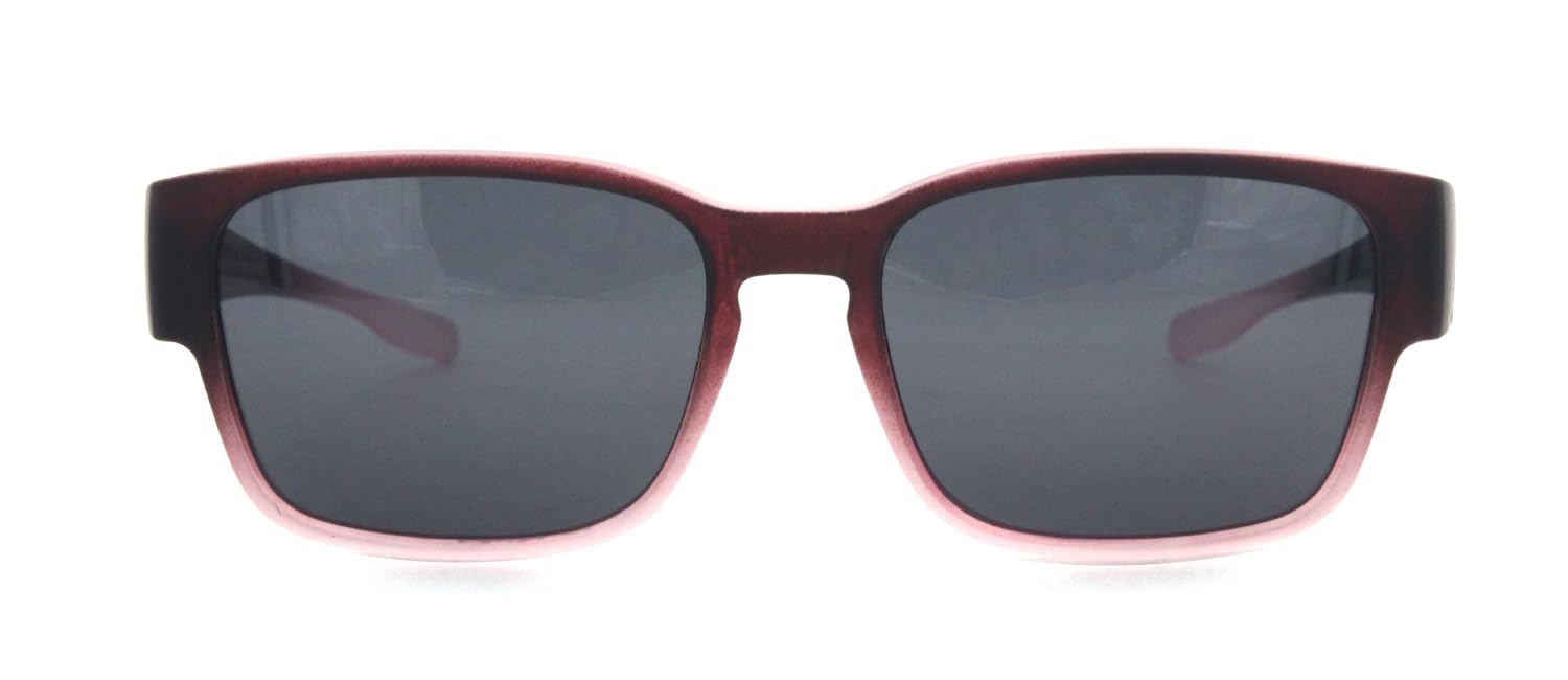 DanCarol DC-POL-2018-C6-pink-Die Überbrille, ideal für Brillenträger die auf Ihre normale Sehhilfe -Für Schmales Gesicht
