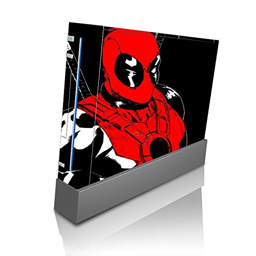 Comic Book Hero Vinyl Decal Sticker Skin by Compass Litho for Wii Console